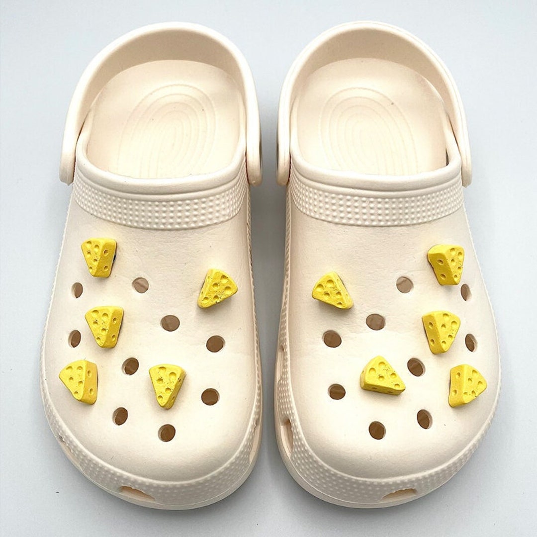 Cheese Crocs Pin Set 6PCS Etsy