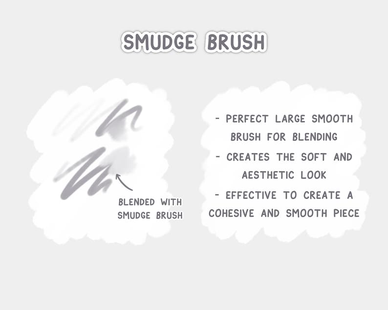 Soft Anime Style Procreate Brush Set - Lineart and Color Brush Pack iPad, Digital Drawing Brush Bundle, Character Sketch and Coloring Brush image 7