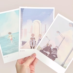 Aesthetic Playlist Cute Postcard Prints: Lofi Kawaii Prints