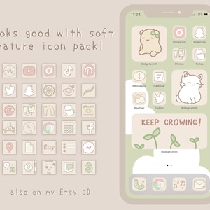 Soft Anime Aesthetic Inspired Minimalistic Cute Lofi Mobile Phone Wallpaper Pack - Cute Wallpaper, Digital Wallpaper, Anime Wallpaper, image 5
