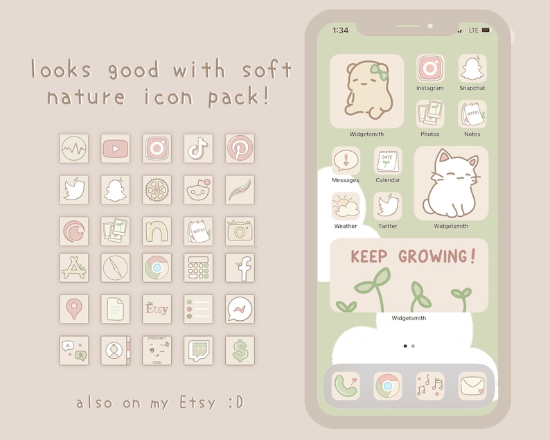 Soft Anime Aesthetic Inspired Minimalistic Cute Lofi Mobile Phone Wallpaper Pack - Cute Wallpaper, Digital Wallpaper, Anime Wallpaper, image 5