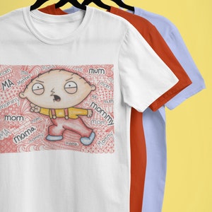 Stewie Family Guy T Shirt / Messenger of Greek Gods / Trendy Custom T-shirt / Artistic Men and Women Tee / Gift for Him / Gift for her