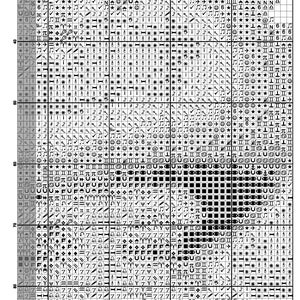 Purple Santa- Counted Cross Stitch Patterns - Printable Chart PDF ...