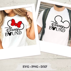 Mickey and Minnie Bound INSTANT DOWNLOAD digital design for cutting machines cricut svg png dxf