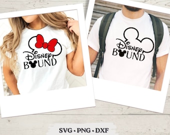 Mickey and Minnie Bound INSTANT DOWNLOAD digital design for cutting machines cricut svg png dxf