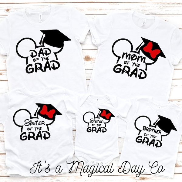 Mickey Graduation Family Trip, Dad of the Grad, Mom of the Grad, Senior Trip Class of 2024, INSTANT DOWNLOAD digital design svg png dxf