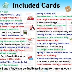 Editable Birthday Gift Card Book Last Minute Birthday Gift Adult Birthday Card Holder Customize in Canva | Instant Download, Edit and Print image 5
