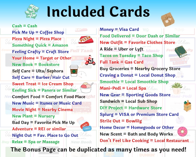 Editable Birthday Gift Card Book Last Minute Birthday Gift Adult Birthday Card Holder Customize in Canva | Instant Download, Edit and Print image 5