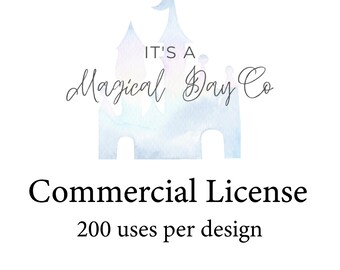 Its A Magical Day Co Limited Commercial License One per Digital Design