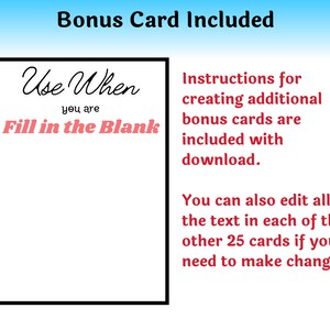 Editable Birthday Gift Card Book Last Minute Birthday Gift Adult Birthday Card Holder Customize in Canva | Instant Download, Edit and Print image 6