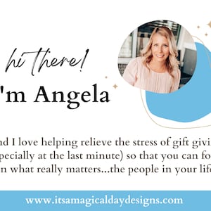 Editable Birthday Gift Card Book Last Minute Birthday Gift Adult Birthday Card Holder Customize in Canva | Instant Download, Edit and Print image 9