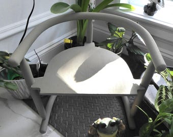 Sedia Anna vintage IKEA - Grigio oliva