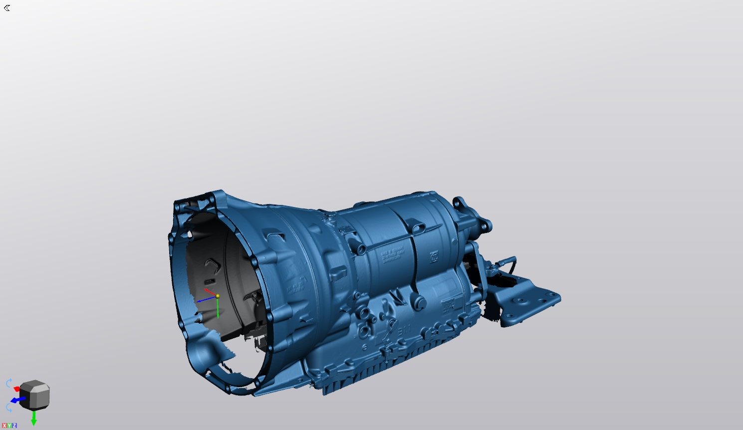 3d Scan of Bmw Zf8hp70 N57 Gearbox and Gear Lever Etsy