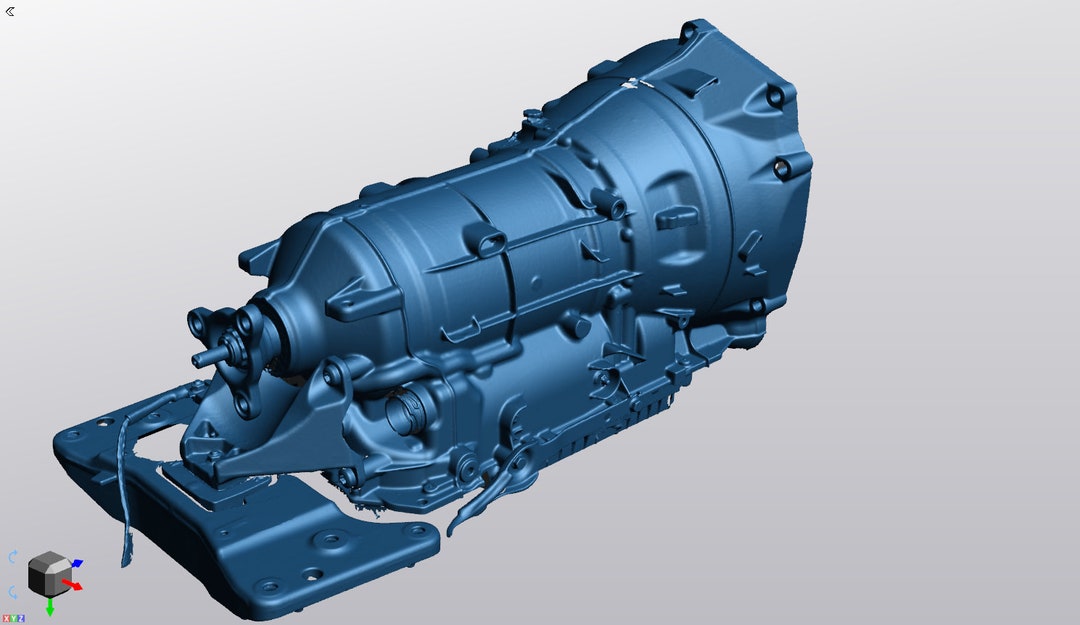 3d Scan of Bmw Zf8hp70 N57 Gearbox and Gear Lever Etsy
