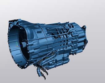 3d scan of Getrag 436 DCT gearbox from BMW