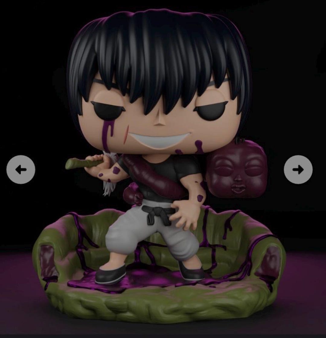 Toji Popsocket Pop Custom Limited of 1 Collectable Resin Anime - Etsy