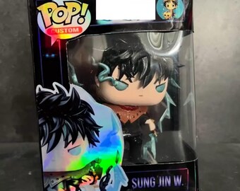 sung jin woo v5 pop custom limited of 1 (custom box included)