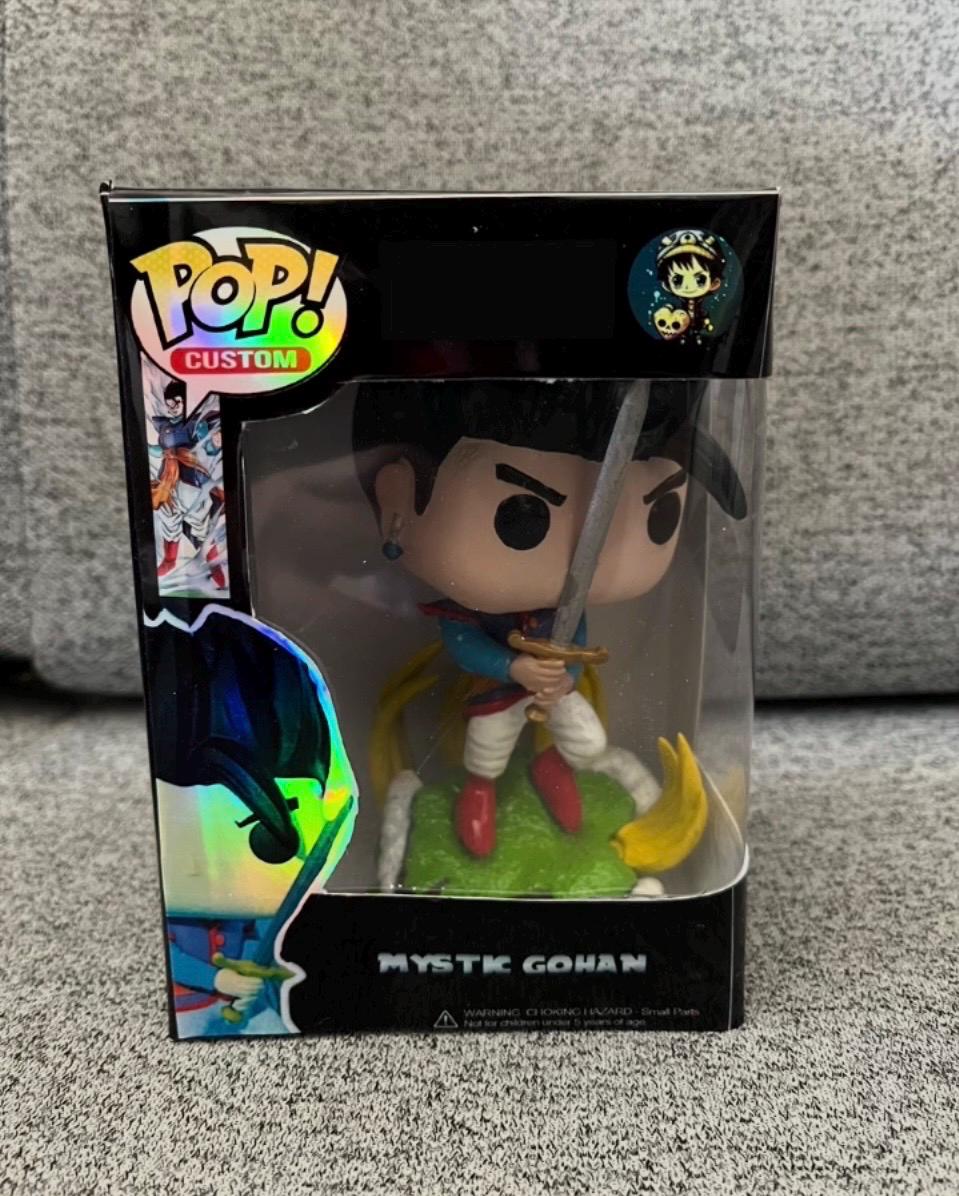 GOHAN MYSTIQUE Pop Custom Limited of (custom Box Included)