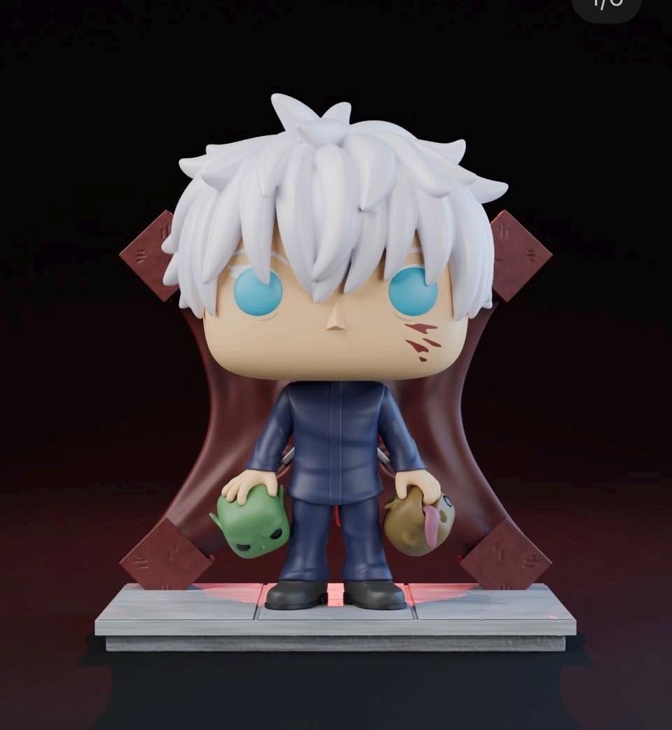 Toji Pop Funko Custom One Piece Luffy GITD Limited Edition Of 2 - Avec Hardcase