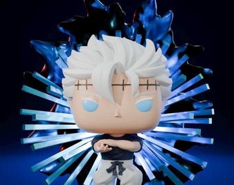 Yuta Gojo Pop Custom Limited of 1 (custom Box Included) - Etsy