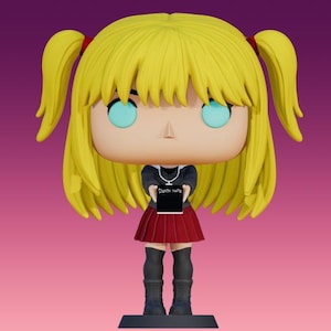 Misa Amane V2 Pop Custom, limitiert auf 1 Stück (Sonderverpackung enthalten)
