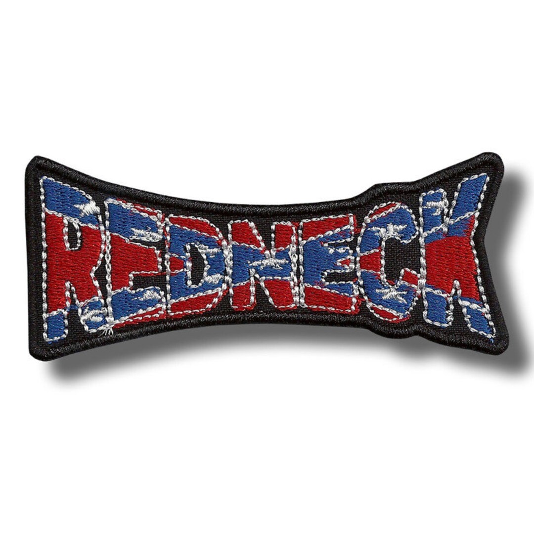 Redneck Band Embroidered Patch Badge Iron on Applique 48c8b7 Etsy