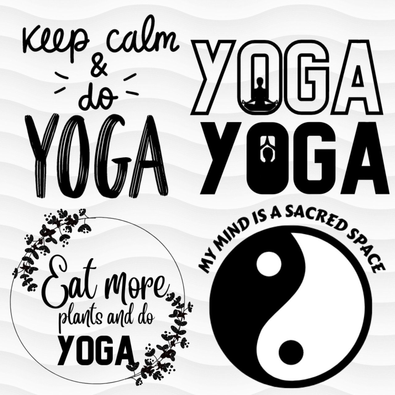 Yoga Svg yoga Svg Bundleexercise Svg Bundle Girls Yoga Etsy Australia