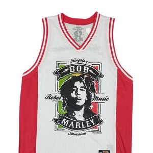 Bob Marley Tank Top Shirt für Männer, Erwachsene | Reggae-Rasta-Jamaika-Afrika-Afrocentric-Löwe von Jehudah-Haile Selassie Vintage Jersey Tank Tops