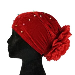 African Gelee Headwrap, Africa-Afrocentric-Festival-Caribbean-Island-Festive-Formal Fitted Gelee Headwrap