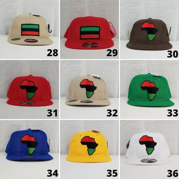 Bob Marley Patch Cap, Reggae-rasta-jamaica-africa-afrocentric-lion