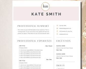 Plantilla de CV, Plantilla de CV para word, Plantilla de CV, Plantilla de CV profesional, Plantilla de CV moderna De Word, Plantilla de CV profesional