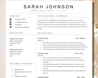 Plantilla de CV, Plantilla de CV para word, Plantilla de CV, Plantilla de CV profesional, Plantilla de CV moderna De Word, Plantilla de CV profesional