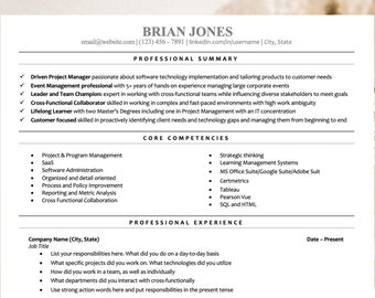 Plantilla de CV para Word, Plantilla de CV, Plantilla de CV profesional, Plantilla de CV moderna de Word, Plantilla de CV simple, Plantilla de CV de 2 páginas