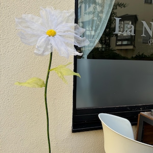 Giant Flower/Props for photo shoots/Luxury decor Flowers/Large Flowers/Flowers from Organza/SalonDecor/Hochzeit/Schaufenster