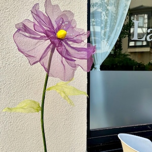 Giant Flower/Props for photo shoots/Luxury decor Flowers/Large Flowers/Flowers from Organza/SalonDecor/Hochzeit/Schaufenster