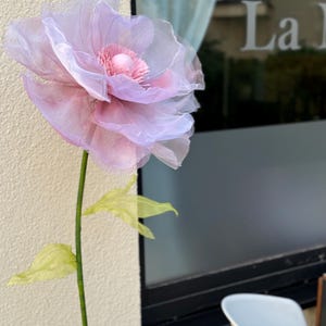 Giant Flower/Props for photo shoots/Luxury decor Flowers/Large Flowers/Flowers from Organza/SalonDecor/Hochzeit/Schaufenster