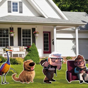 Up cutouts and yard signs