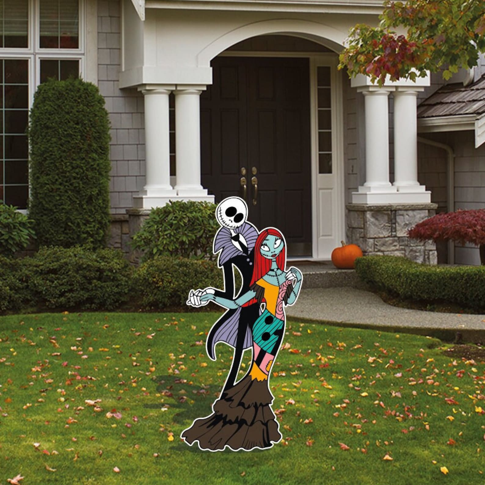 Nightmare Before Christmas Halloween Cutout and Yard Sign - Etsy