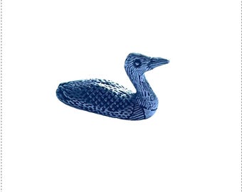 1984 Miniature PEWTER Duck Figurine (No. 258)