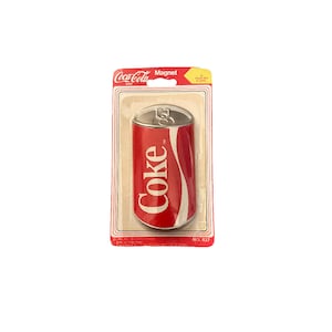 Imán para refrigerador de lata de Coca-Cola de 1985 sin abrir - Anuncio de refresco/Coca-Cola - SIN ABRIR