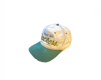 VINTAGE Green Bay PACKERS NFL Football Mütze - Snapback Trucker Style Sportmütze