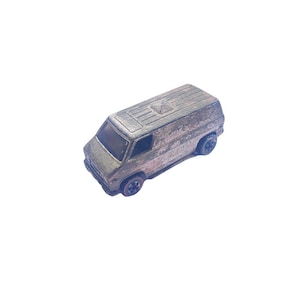 Vintage 1974 REDLINE Series Chrome or Silver VAN - 1/64 Scale Die-Cast Miniature Hot Wheel (Mattel)
