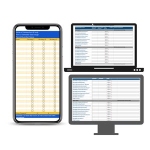 Homeschool Attendance & Transcripts Templates (Elementary and Middle School)