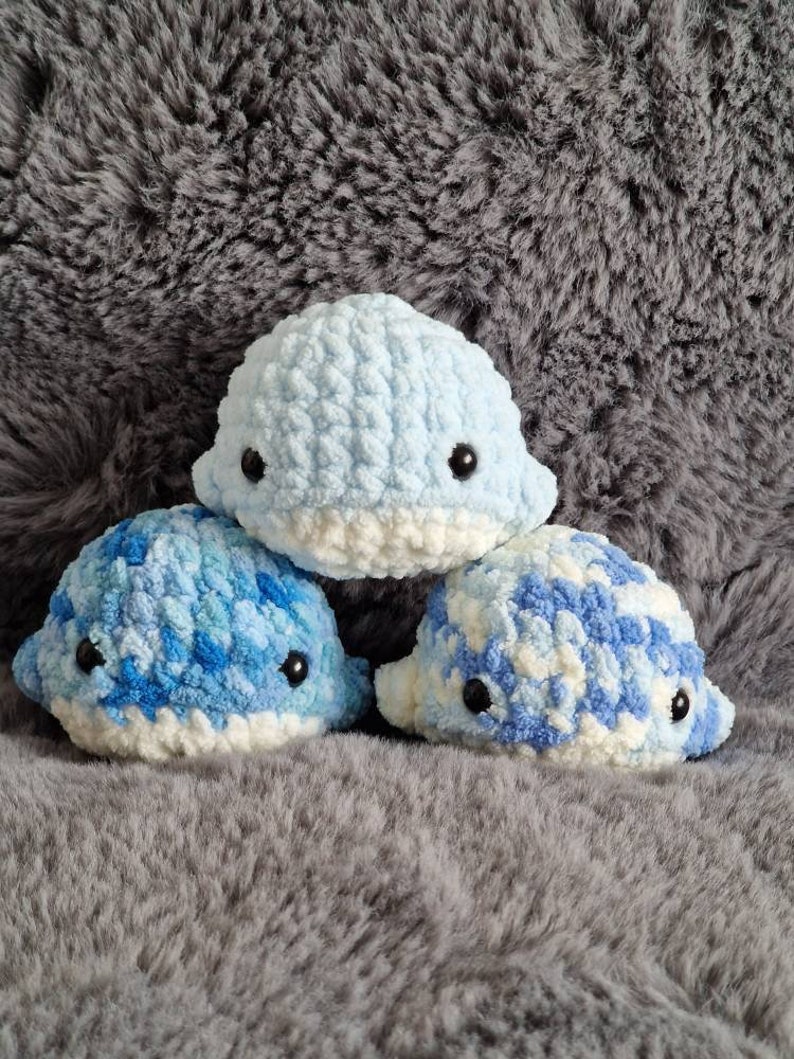 FREE Whale Crochet Pattern Amigurumi Pattern Whale Stressball Etsy