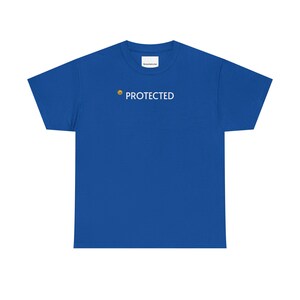 PROTECTED - Affirmation Unisex Tee, Positive Vibes Graphic Shirt, Inspirational Word Design, Motivational Tshirt, Self Love Apparel