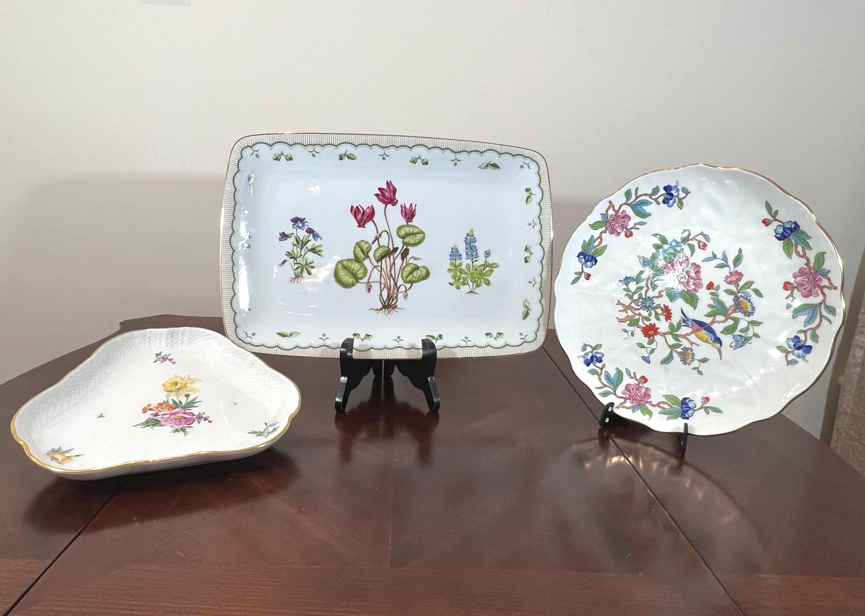 Vintage Serving Platter Plate Dish- Royal Copenhagen, Georges Briard Victorian Garden, Aynsley Pembroke, Dinner Party Collectible Gift