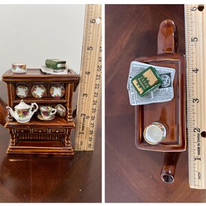 Colección de teteras en miniatura Royal Albert, Old Country Roses imagen 10