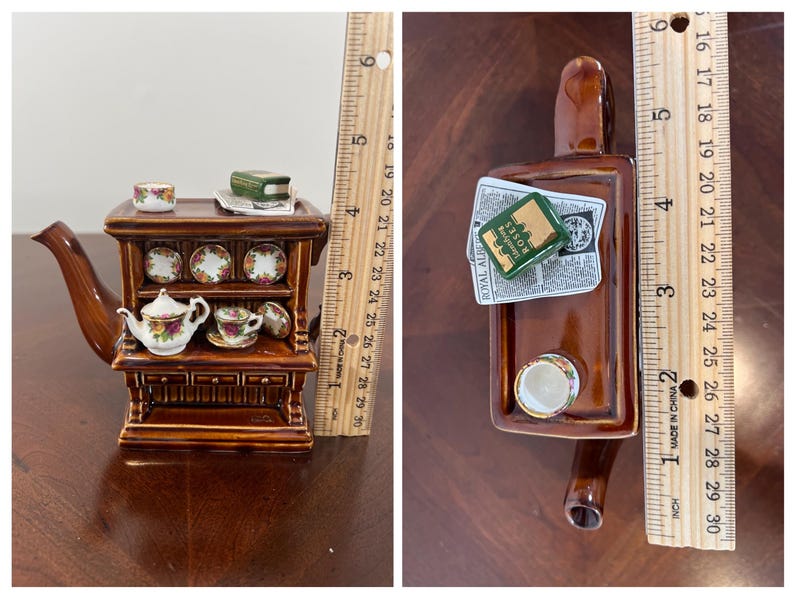 Colección de teteras en miniatura Royal Albert, Old Country Roses imagen 10