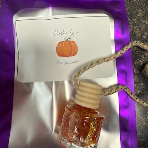 Scented Car Diffuser: Essential Oils, Long Lasting Fragrance