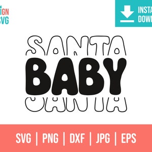 Papai Noel Bebê Svg | Arquivo de corte do Papai Noel | Ajudante do Papai Noel Svg | Svg favorito do Papai Noel | crianças natal svg | Natal Bebê Svg | Frase De Natal Engraçada Png